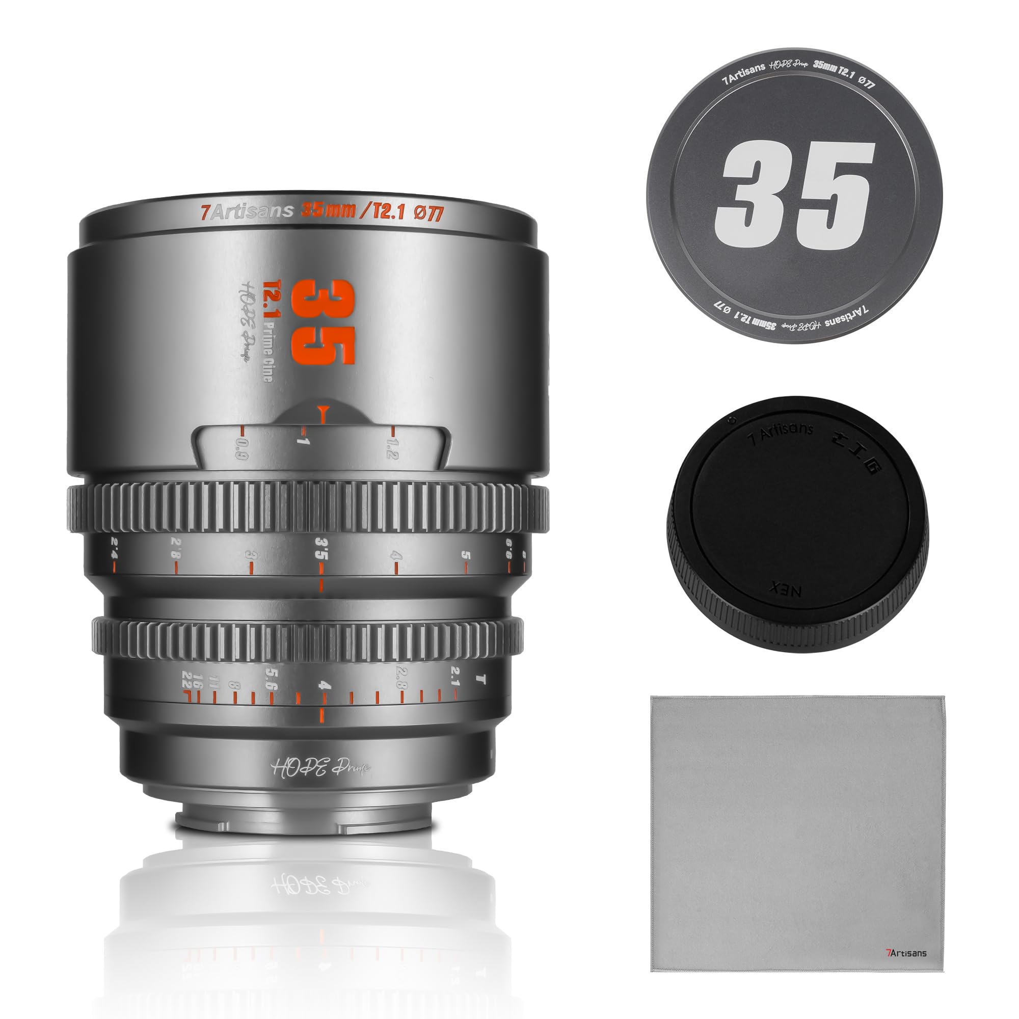 Amazon.com : 7artisans 35mm T2.1 Hope Series Professional Cine